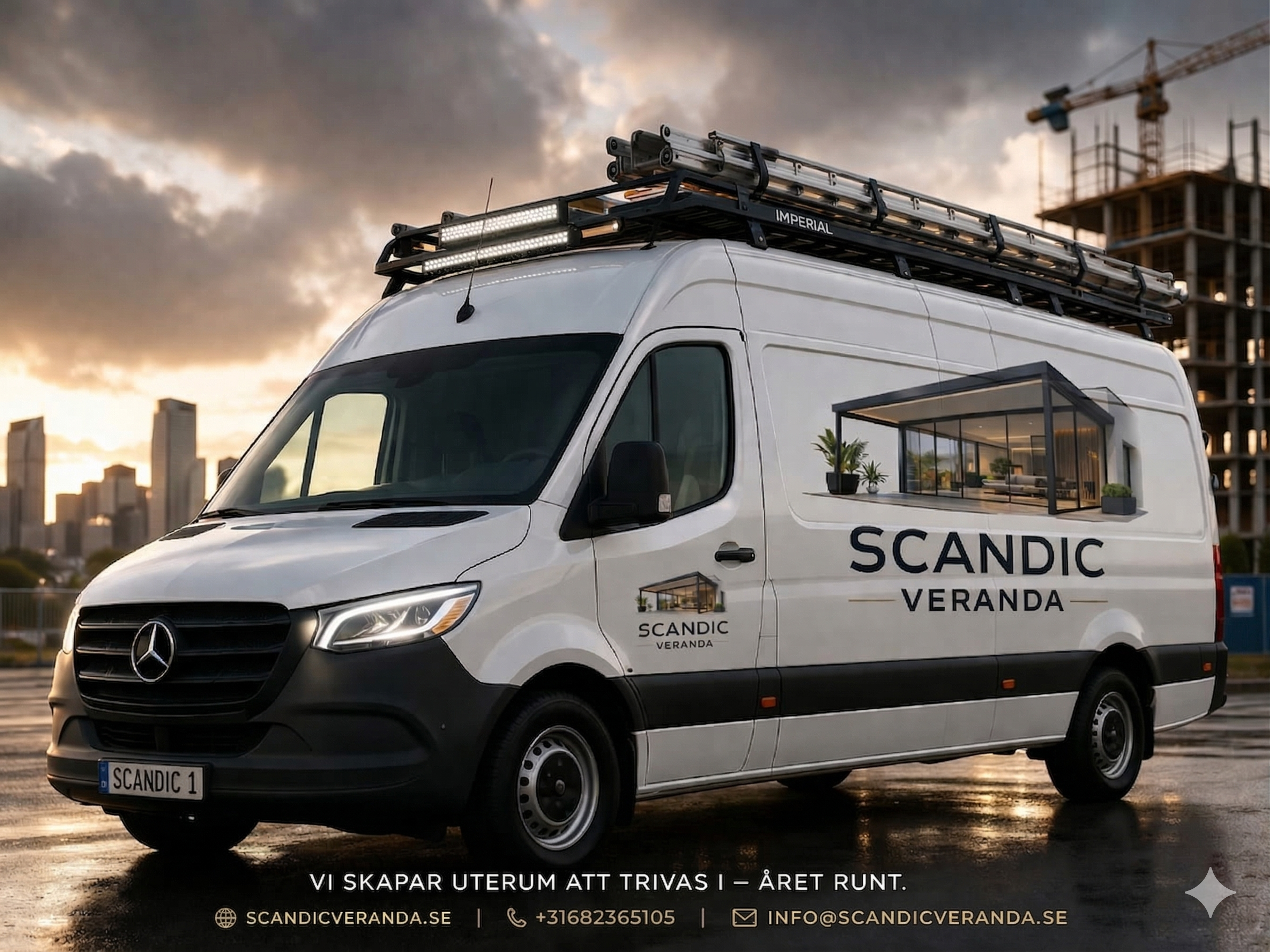 ScandicVeranda Delivery Truck